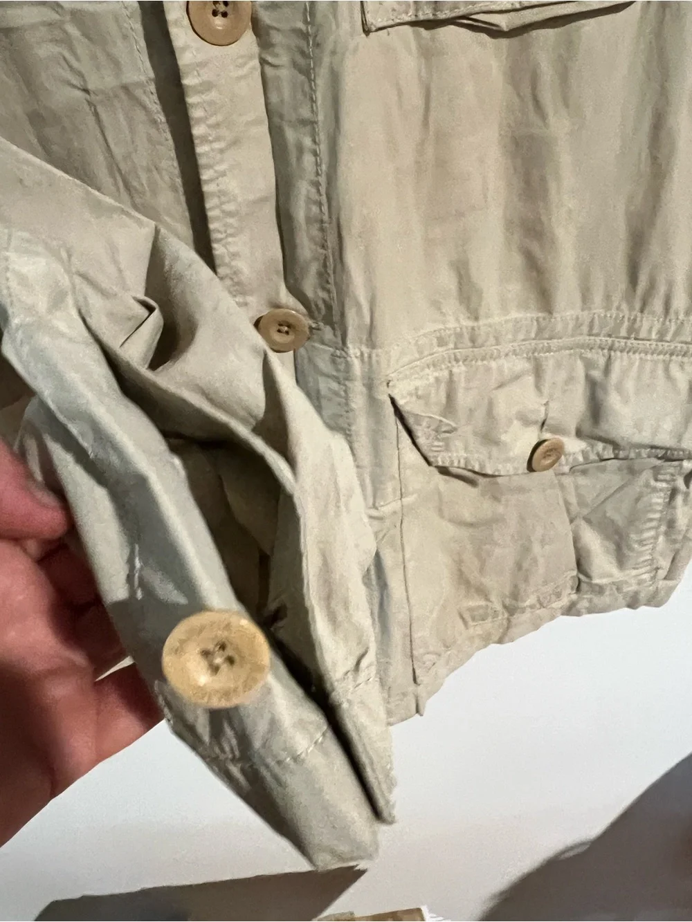 Banana Republic Beige boat Jacket